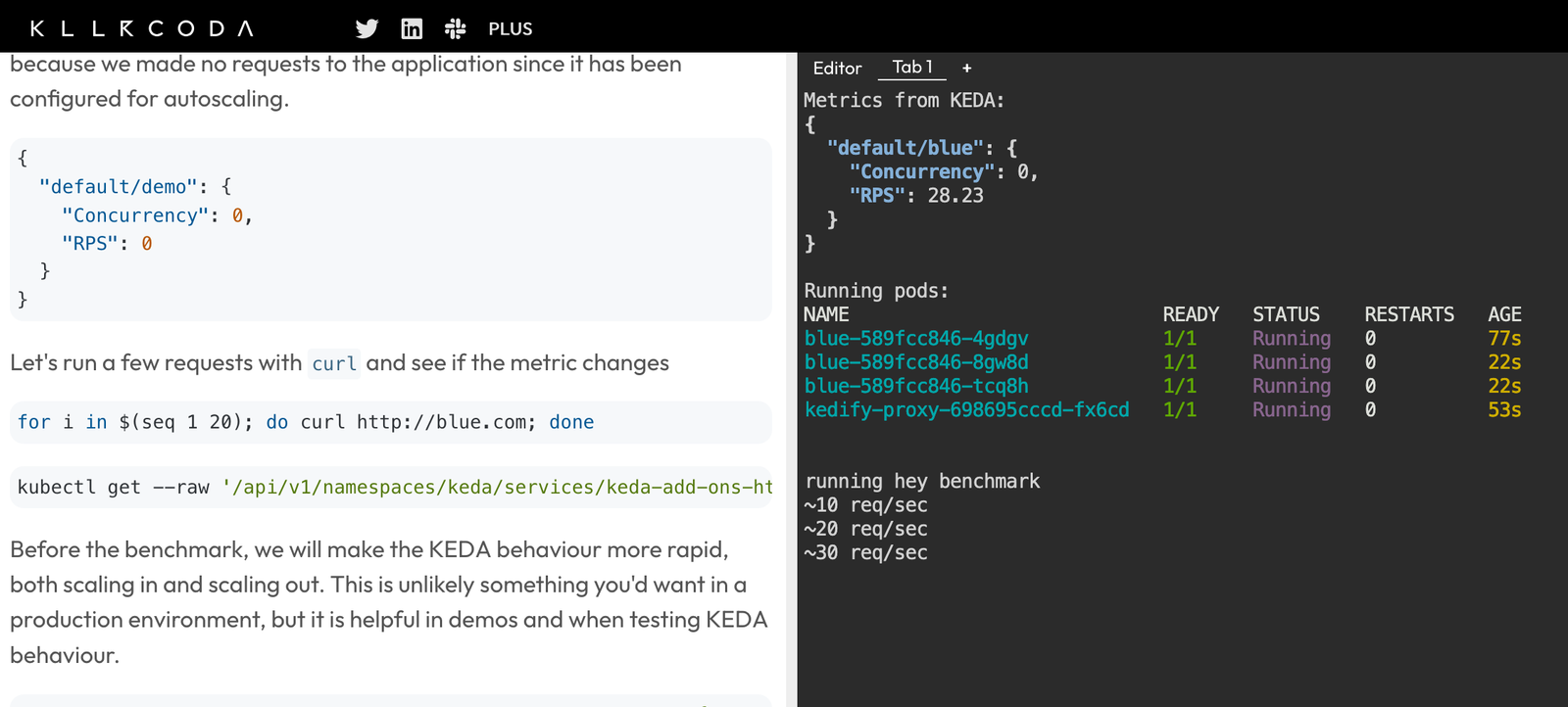 Kedify HTTP Scaler | Kedify Tutorials
