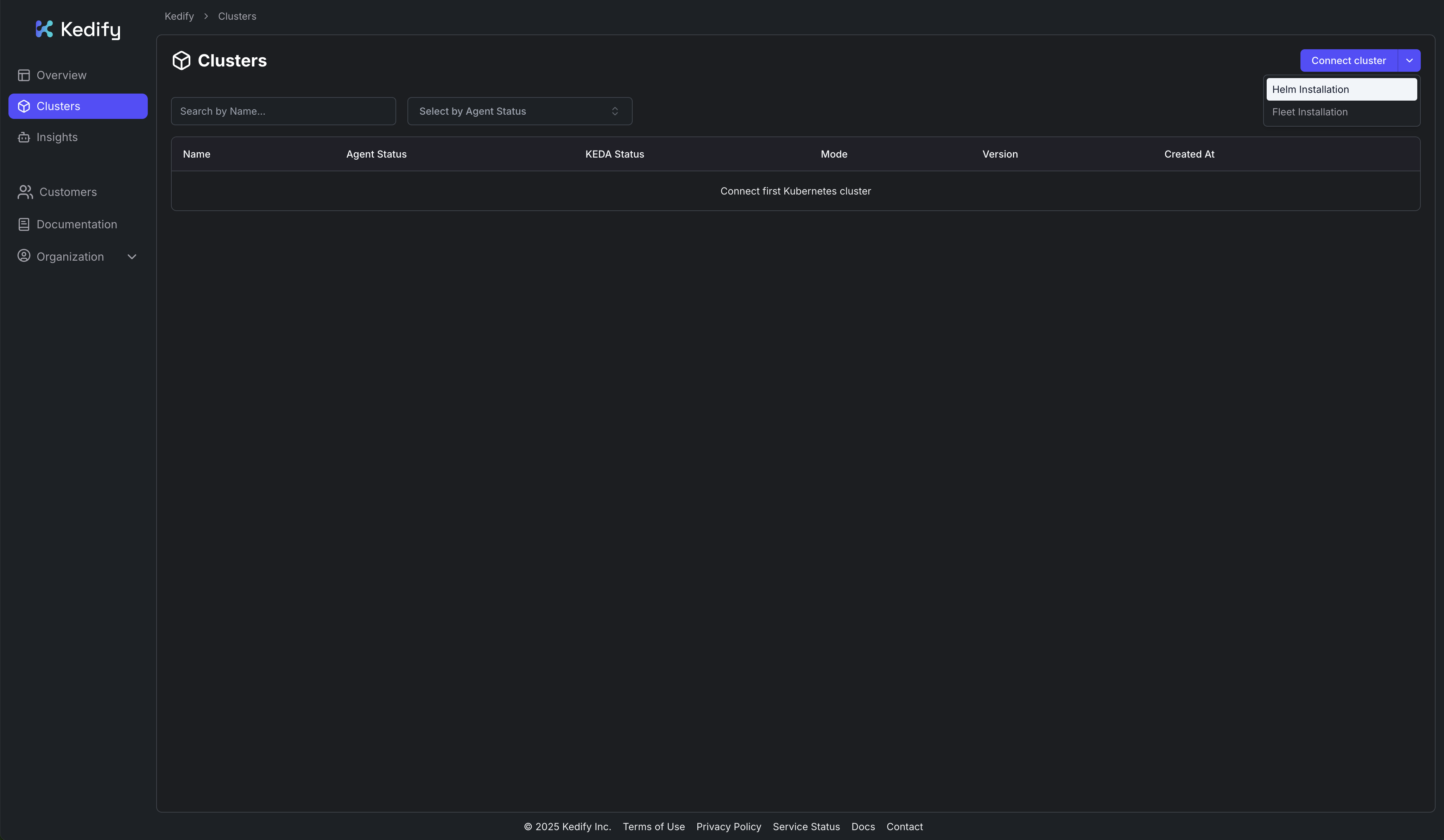 Kedify Service Installation Options